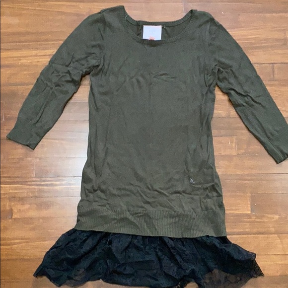 Romeo and Juliet couture Flared laced sweater - Picture 1 of 4